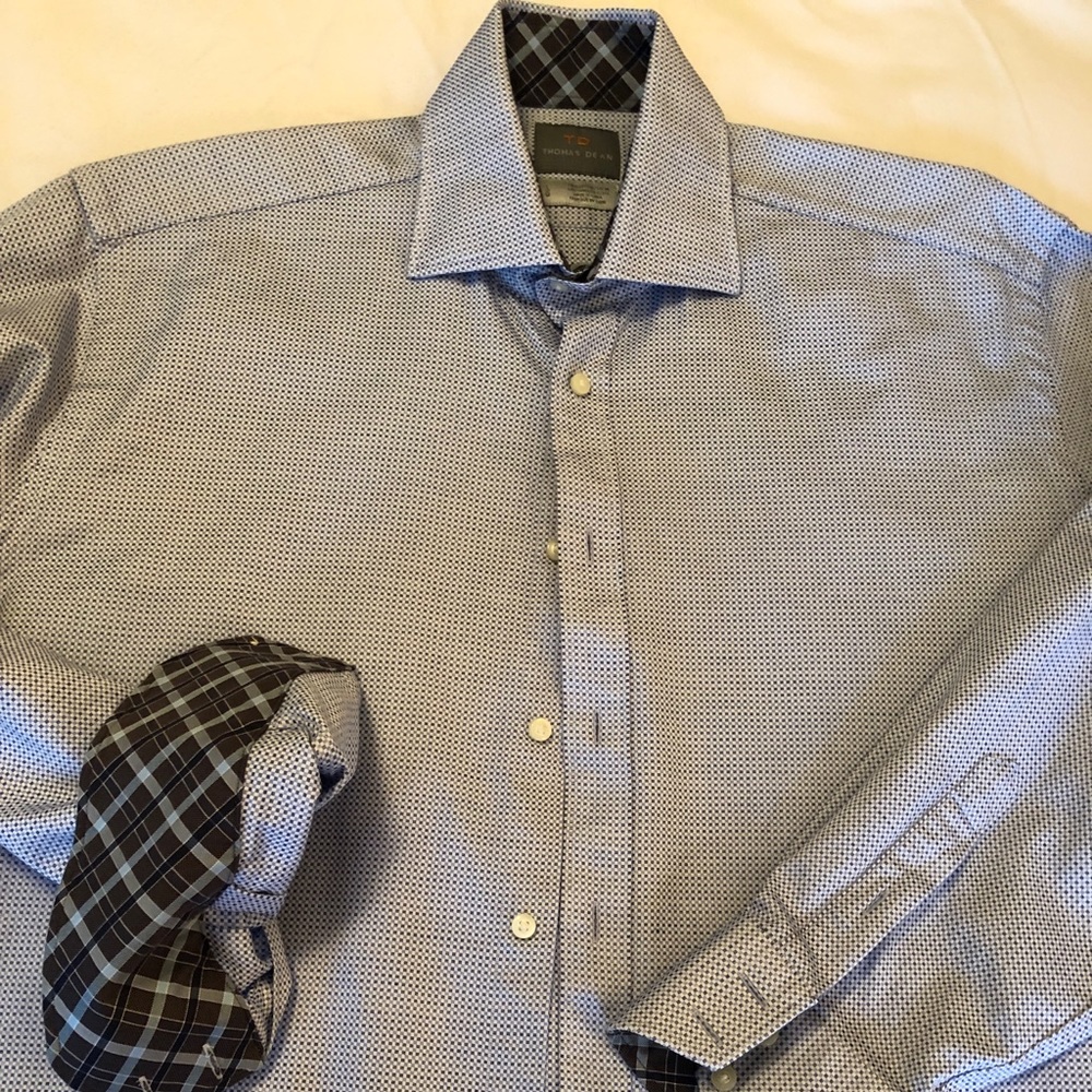 Thomas Dean dress shirt, like new